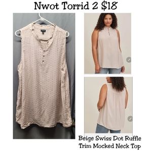 Torrid sleeveless top